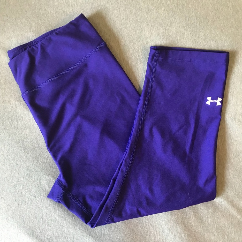 Blue Under Armour 3/4 Leggings